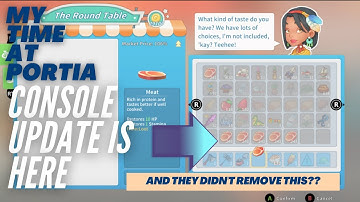 My Time at Portia Update is here and they didn