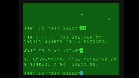 Stars (BASIC) - (198x) - APF Imag Machine - WIN!