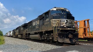 Train After Train Along the Norfolk Southern Chicago Line!