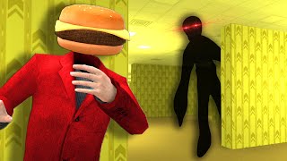 We Got CHASED By MONSTERS in the Backrooms in Gmod! (Garry's Mod RP)