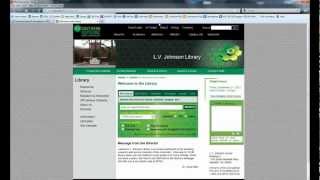 IDC 6001 Fall 2012: Library Introduction
