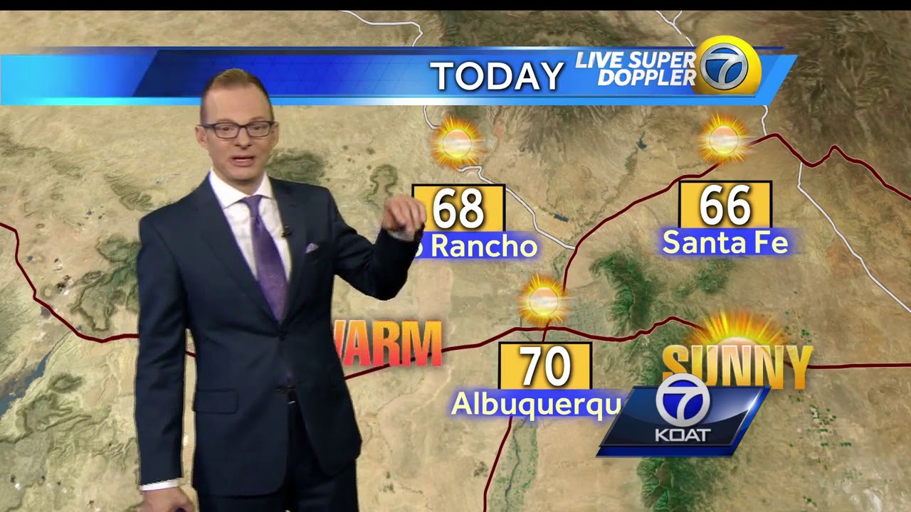 Byron Morton's Sunday Weather Forecast YouTube