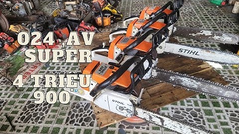 máy cưa CHUẨN ĐỨC #Stihl 024 ,av,super  zin nguyên bản  SDT+ZALO 086769344
