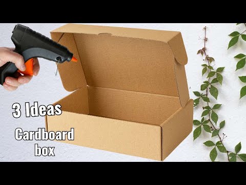 Think twice! 3 more trash-to-treasure ideas for cardboard boxes!