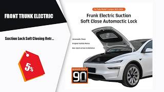Front Trunk Electric Suction Lock Soft Closing Retrofit Kit Auto Latch Upgrade for Tesla Model Y Jun screenshot 4