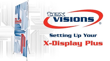 X-Display Plus Banner Stand Setup Video