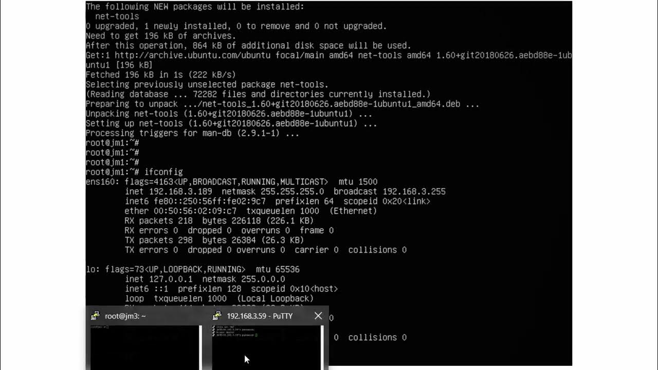 How to change ip address of linux YouTube