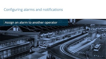 XProtect Alarms: Assign an alarm to another operator