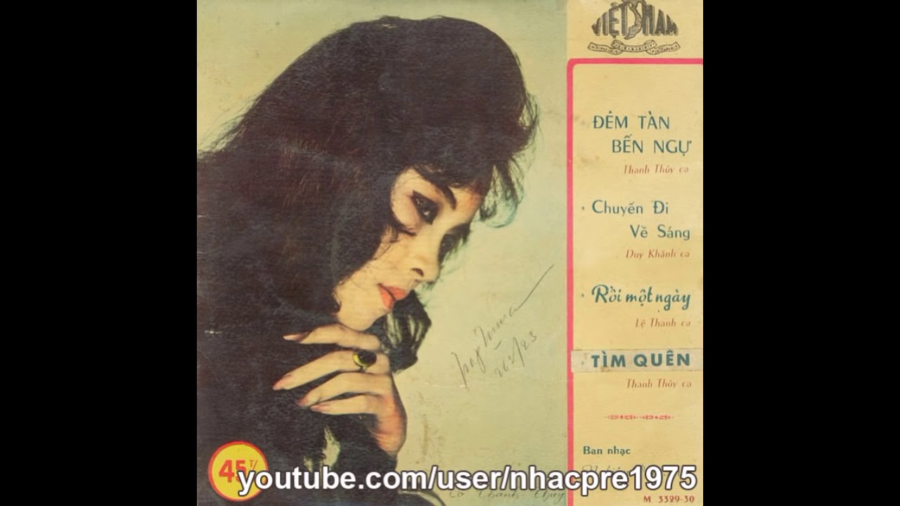 Thanh Thúy Nửa Đêm Ngoài Phố Thu Âm Trước 1975 - youtube