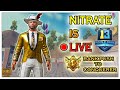 🔴LIVE🔴PUBG MOBILE AND VALORANT INDIA | SUBSCRIBE AND JOIN ME | LIVE WITH NITRATE GAMING .