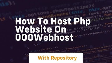 How to host php website on 000webhost