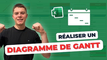 Comment faire un diagramme de Gantt en 3 minutes sur Excel ?