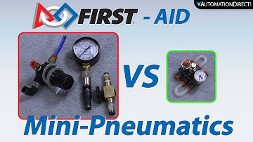 FRC 2019 First Robotics : Use Mini-Pneumatics to Improve your Design from AutomationDirect