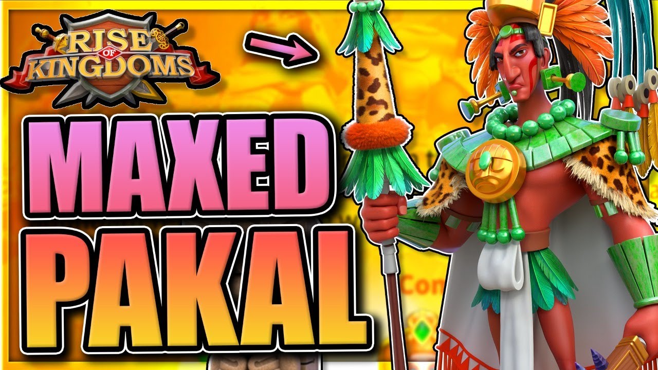 Global First Pakal Expertise in Rise of Kingdoms [#1 Mightiest Governor ...