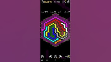 How To Solve Flow Free Hexes Sunflower Pack Level 97 13x13 Board Walk Through Solution Walkthrough