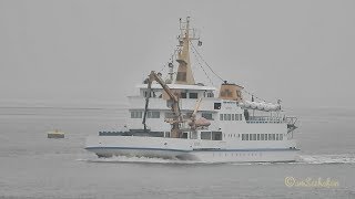 island ferry BALTRUM I DCVR IMO 7600562 Inselfähre to Diedrich Schiffswerft Oldersum