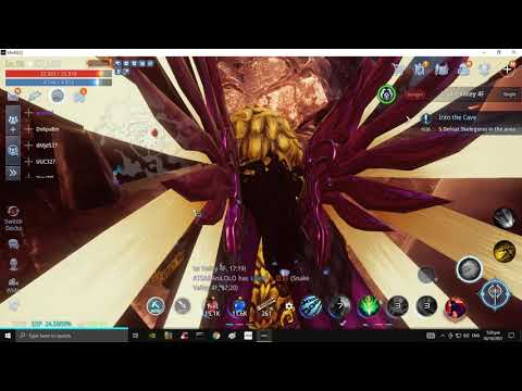 MIR4 SEA91 SPEEDHACKERS/TELEPORTERS @DARKSTEEL  SNAKE VALLEY 3F PART7