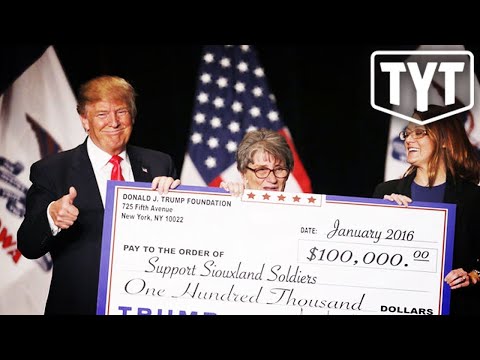 Trump Charity Basically Trump's Bank Account