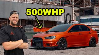 FLYING ACROSS THE COUNTRY TO BUY A MITSUBISHI EVO X