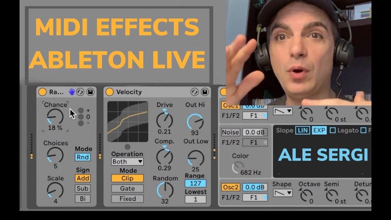 Tutorial MIDI Effects de Ableton Live - Ale Sergi - YouTube