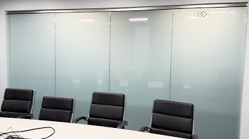 Switchable Smart Glass for Office Conference Room and Private Room