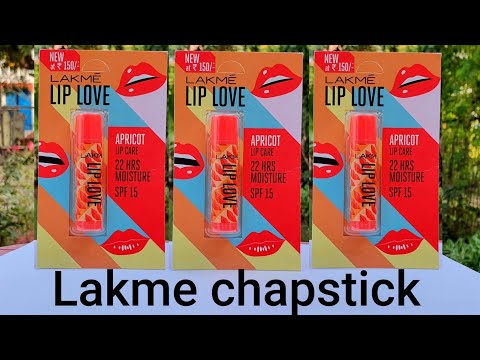 Lakme Liplove Chapstick Apricot lipSwatches review | RARA | good or bad ?