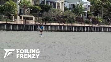 Going 1 minute plus dock start pump foiling