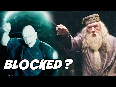 How Did Dumbledore BLOCK Voldemort&#039;s Avada Kedavra to Save Harry? - Harry Potter Explained