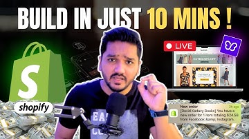 How to Build a Shopify Store in 10 Minutes (Step-By-Step) in 2025 | Hindi