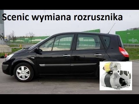 Scenic Wymiana Rozrusznika - Youtube