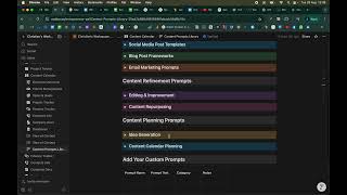 Complete Notion Briefly Structure | Workspace, Databases &amp; Dashboards
