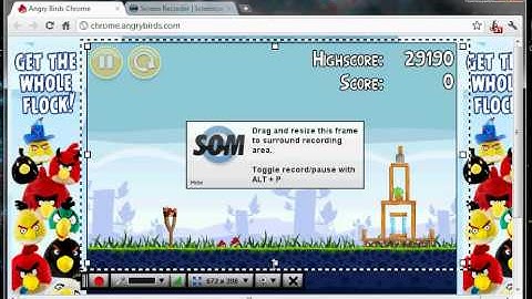 Making an Angry Birds Video