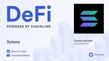 Solana and Chainlink Live Q&A: Use of High-Speed Price Oracle Data for DeFi Applications