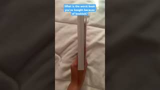 The worst book I’ve bought because of booktok