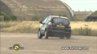 Euro NCAP  Honda Jazz  ESC test