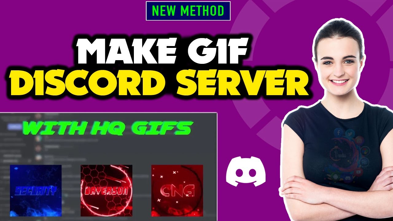 How to make gif discord server 2023
