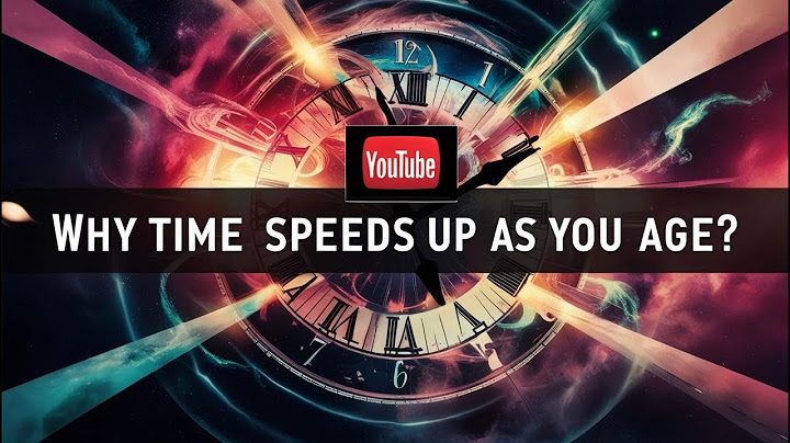 Why Time Feels Faster As You Age: The Neuroscience of Time Perception