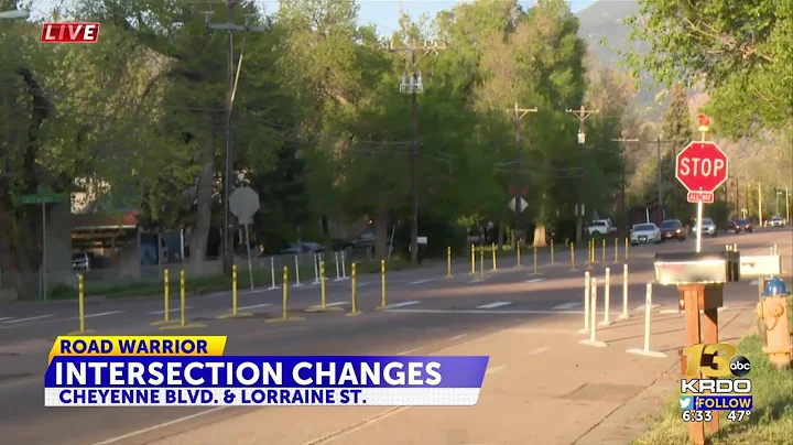 Some controversial traffic delineators removed from SW Colorado Springs street