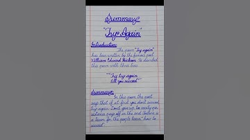 Summary “Try again” with quotations for 10th class