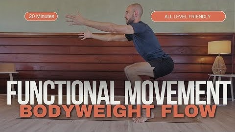 Functional Bodyweight Movement Flow | Follow Along ( No Equipment )