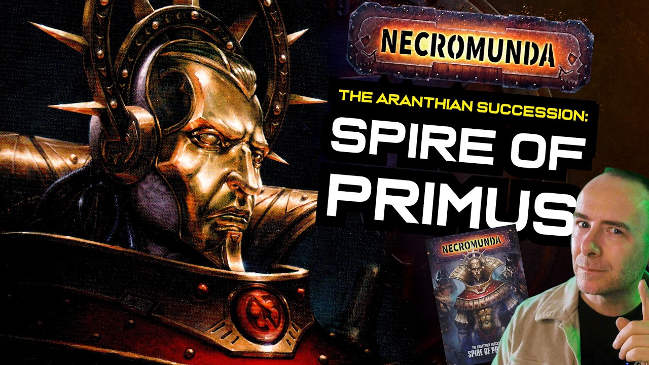 SPIRE OF PRIMUS: The Aranthian Succession's Final Act! | Necromunda Warhammer 40k Lore