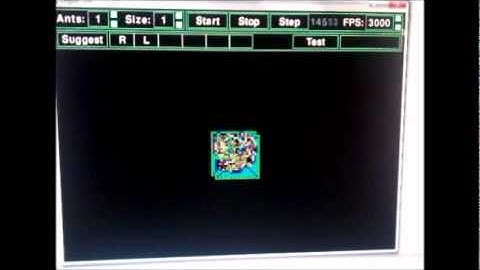 Langtons Ant - modified rule-set