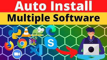 How to Install multiple Software in One Click