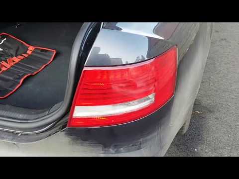 How to remove back rear light Audi A6 4F for a bulb change