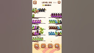 Bird Sort 2: Color Puzzle Level 212 #games #gaming #gameplay
