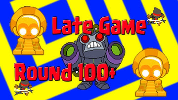 Bloons TD Battles!! - Late Game Round 100-1?? - SUPER MONEYS FTW! Tower Defense Battles