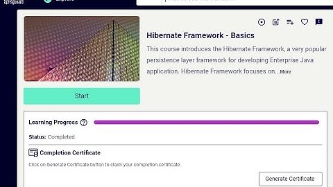 Hibernate Framework - Basics | Infosys Springboard Assessment Solution.