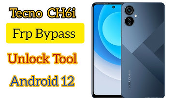 Tecno Camon 19 Neo CH6i Frp bypass Android 12। Frp Bypass Unlock Tool Done।
