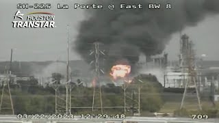 Breaking: Reports of fire and explosion at INEOS plant in Pasadena