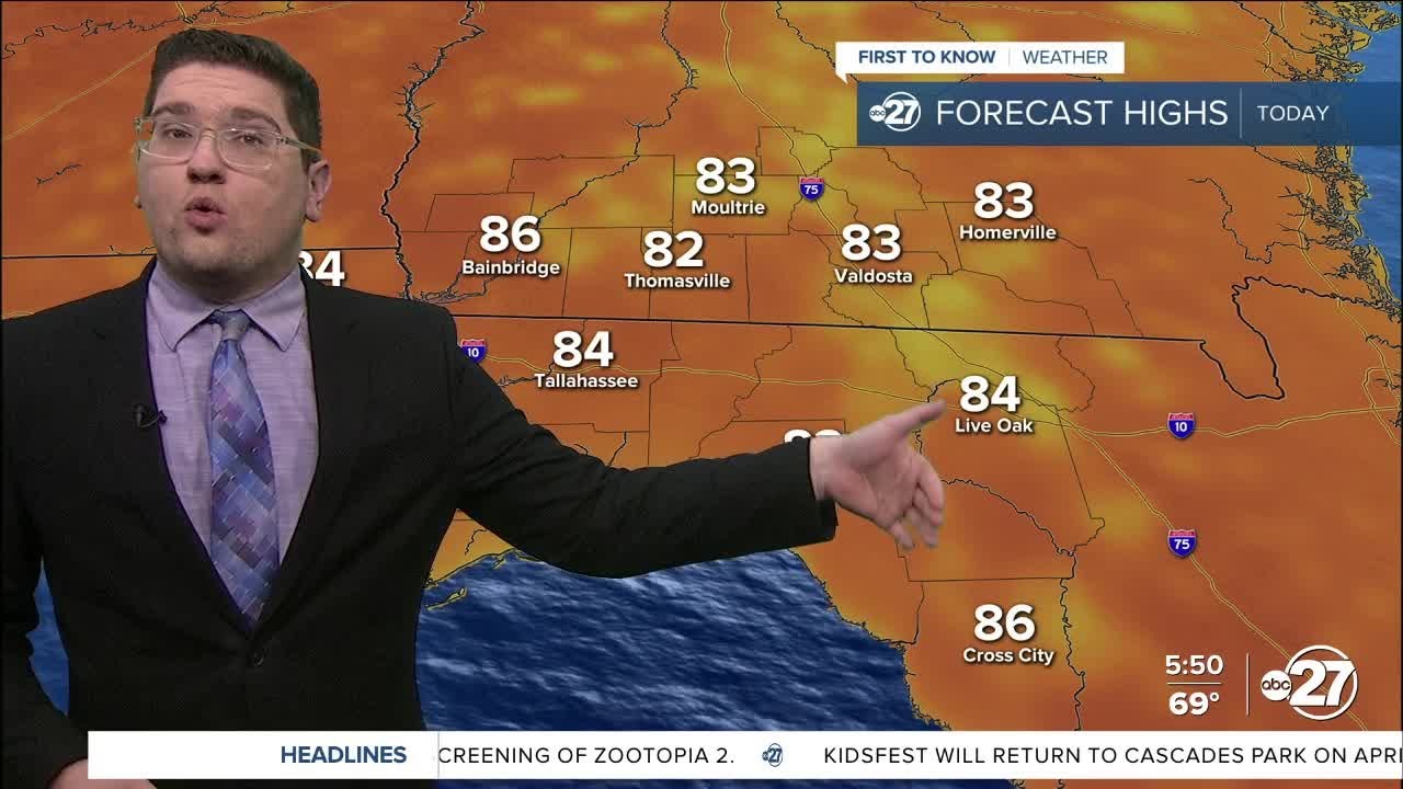 First To Know Weather - Showers this afternoon (4-3-2026) - YouTube